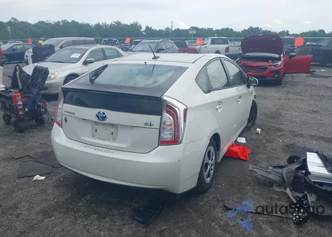 2014 Toyota Prius Three from USA, damaged, VIN JTDKN3DUXE1818698